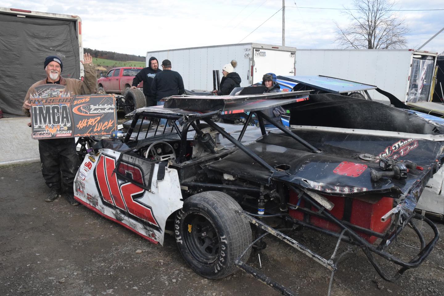 Wild Ride for Jay McConnell, Receives Hard Luck Award