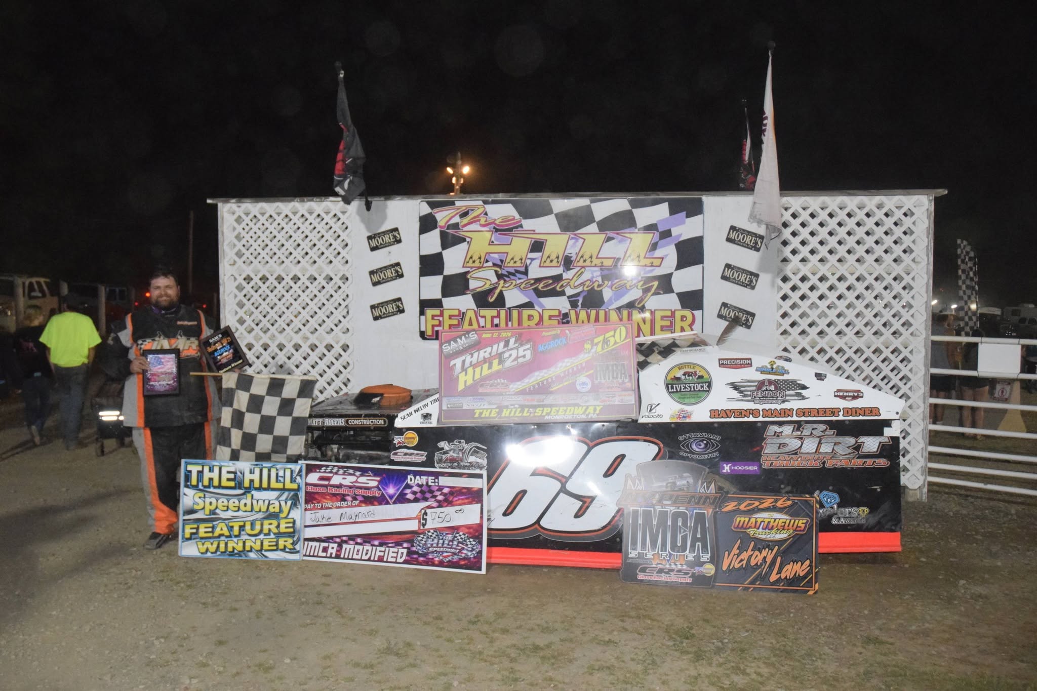 Maynard Collects First Career NY/Penn Victory